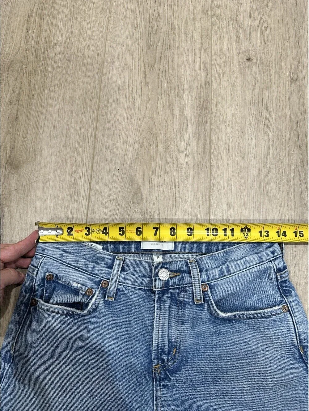 Agolde Amber Straight Jeans Blue Size 24